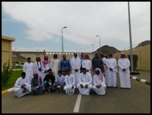 Qunfudha Engineering &amp; Computers Students, Affiliates at Hali Water Purification Plant